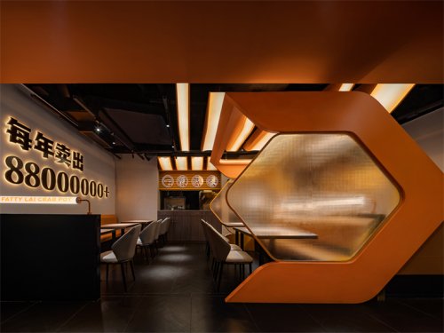 赖胖子肉蟹煲深圳领展中心城店餐厅设计